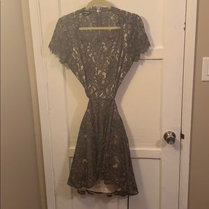 Backless lace dress. Fun and sexy